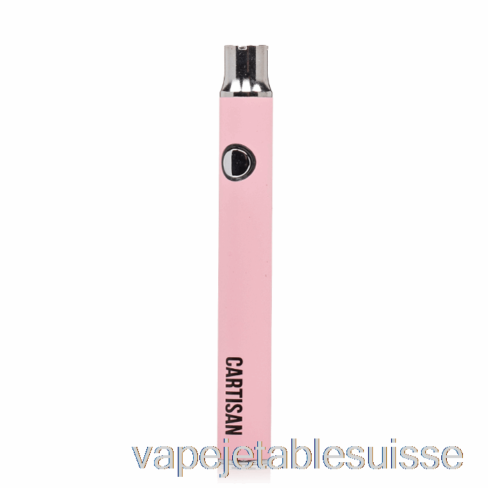 Vape Suisse Cartisan Bouton Vv 350 510 Batterie Rose